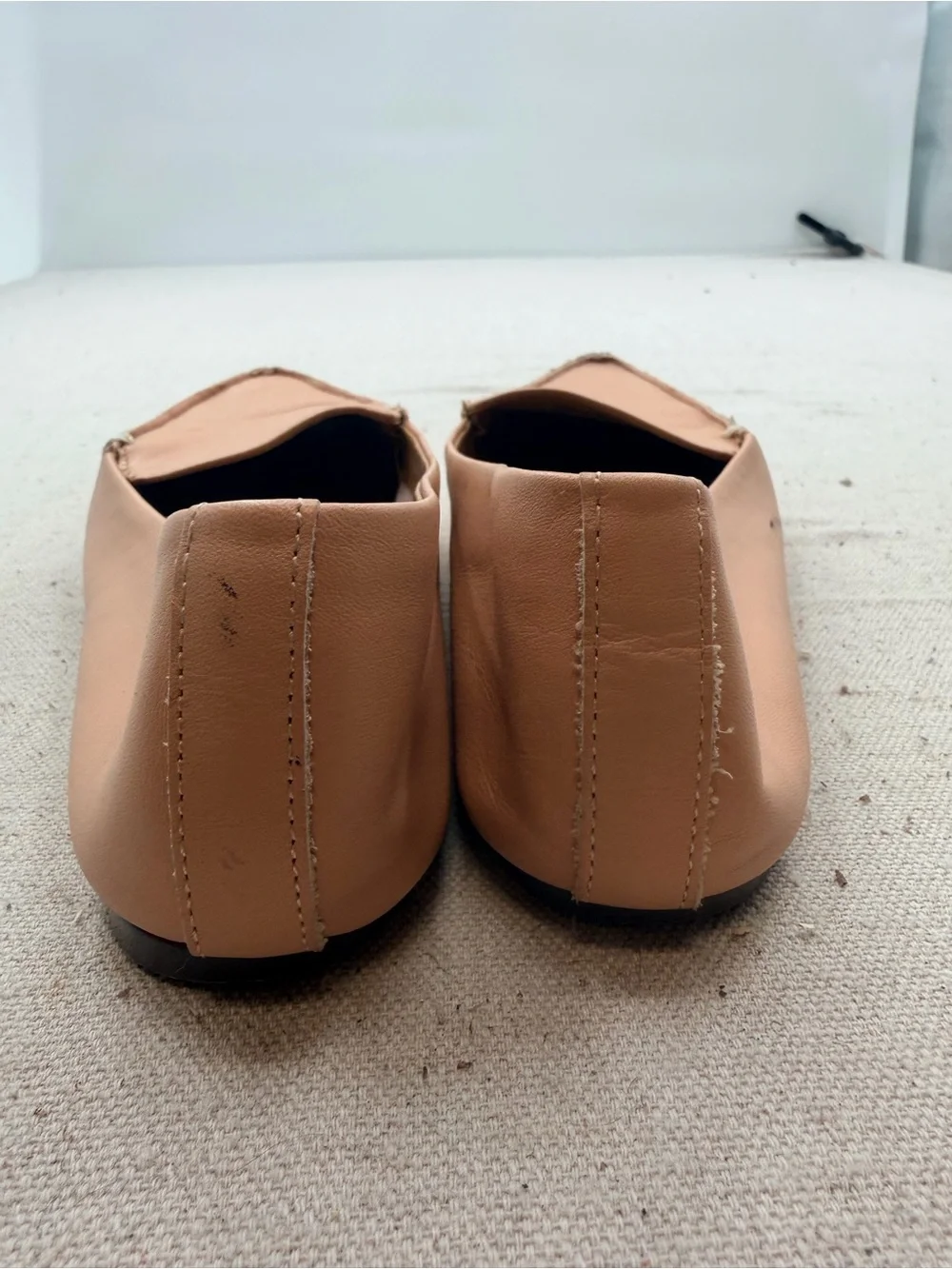 J. Crew Edie Leather Flat